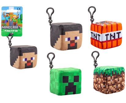 MINECRAFT PORTE CLES PELUCHE 8CM 41287239.jpg