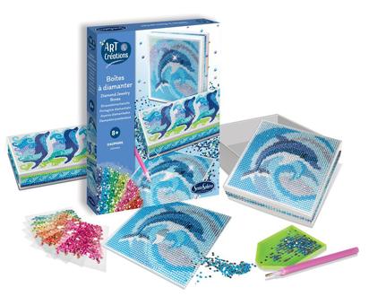 ART ET CREATIONS BOITES A DIAMANTER DAUPHINS 41167185.jpg