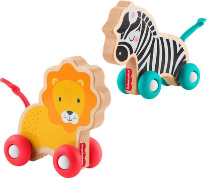 FISHER PRICE - ANIMAUX A POUSSER EN BOIS OS 41165653.jpg
