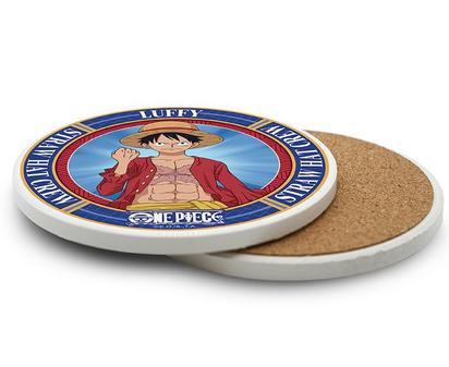 ONE PIECE - DESSOUS DE VERRE EN CERAMIQUE MONKEY D. LUFFY 41348122.jpg