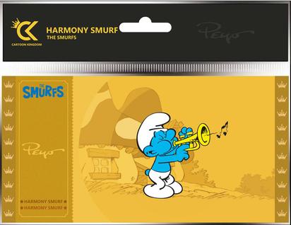 GOLDEN TICKETS : LES SCHTROUMPFS - SCHTROUMPF MUSICIEN 41145905.jpg