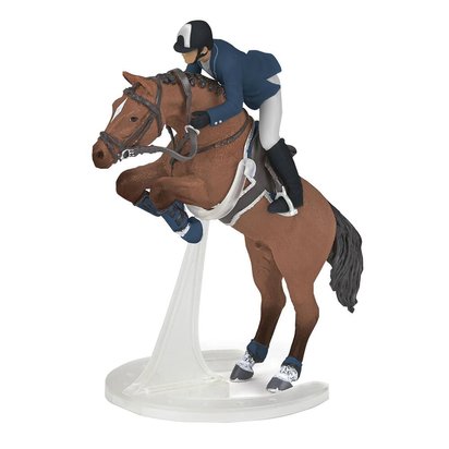 FIGURINE CHEVAL DE SAUT D'OBSTACLE ET SON CAVALIER 16046039.jpg