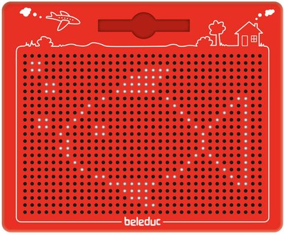 MAGNETIC DRAWING BOARD, RED IN 4-C 41169192.jpg