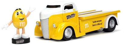 1/24 FORD COE FLATBED W -METMS YELLOW FIGURE YELLOW HOLLYWOOD RIDES 1947 41134840.jpg