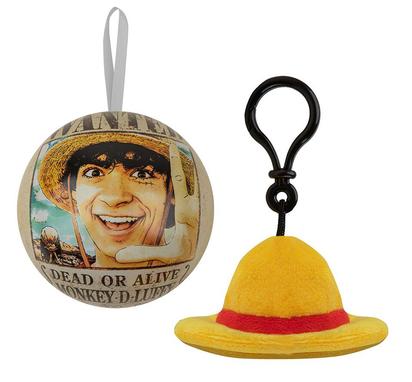 HOLIDAY CAPSULE PORTE-CLE PELUCHE CHAPEAU DE PAILLE - ONE PIECE 41223337.jpg