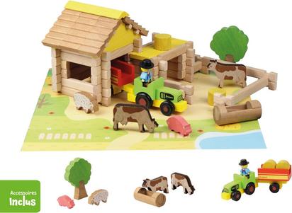 MA PREMIERE FERME AVEC TRACTEUR - 80 PIECES 41290312.jpg