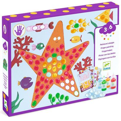 PEINDRE AVEC SES DOIGTS POIS ET POISSONS 41321923.jpg