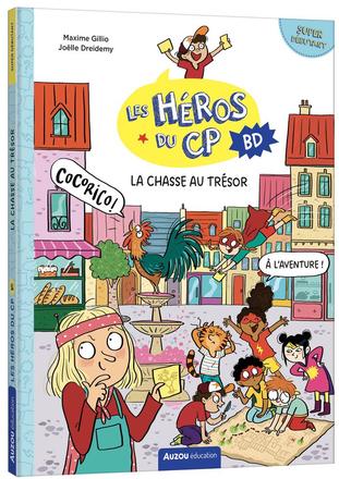 LES HEROS DU CP EN BD - SUPER DEBUTANT - LA CHASSE AU TRESOR 41178708.jpg