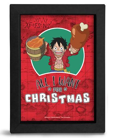 ONE PIECE - CADRE KRAFT - "ALL I WANT FOR CHRISTMAS" X8* 41280797.jpg