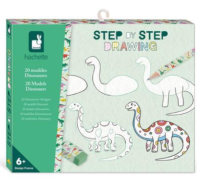 STEP BY STEP DRAWING 20 MODELES DINOS 41245718.jpg