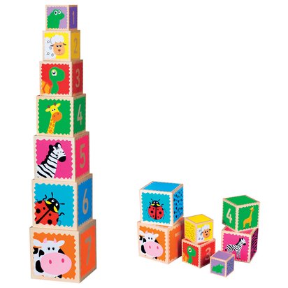 Cubes A Empiler Jouets 1er Age Joueclub