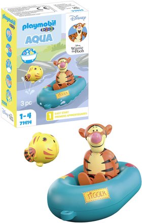 Playmobil 123 - Maison avec piscine figurines et accessoires - 3 ans + -  Label Emmaüs