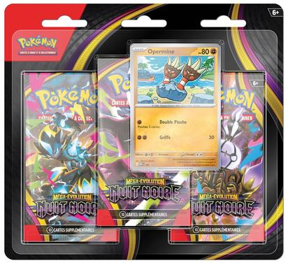 POKEMON MEGA EVOLUTION 05: PACK 3 BOOSTERS 41296475.JPG