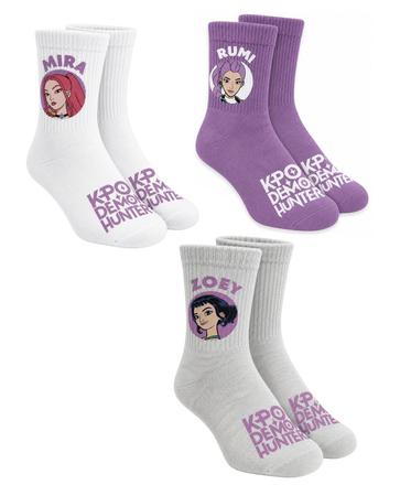 KPOP DEMON HUNTERS LOT DE 3 PAIRES DE CHAUSSETTES 27-30 41359049.jpg