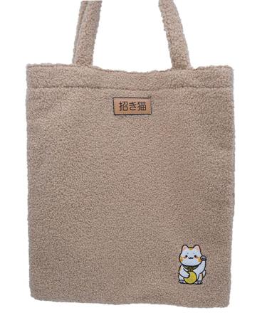 MANEKI NEKO -TEDDY SHOPPING BAG 41205613.jpg