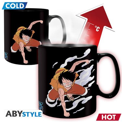 ONE PIECE MUG HEAT CHANGE 460 ML LUFFYETACE 41155115.jpg
