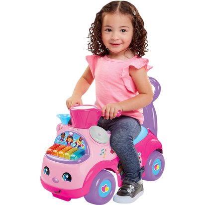 Porteur Fisher Price Music Parade Rose Jouets 1er Age Joueclub