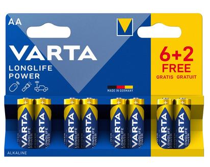 VARTA - PILES LONGLIFE POWER AA - LR6 ALCALINE 36040136.jpg