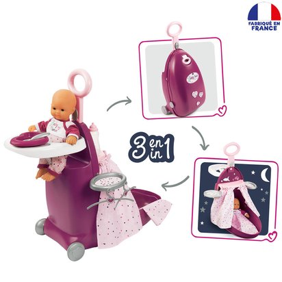 minikiss trotteur et 1ère poussette baby walker