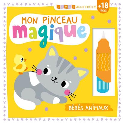 LIVRE ACCORDEON - MON PINCEAU MAGIQUE - BEBES ANIMAUX 41178685.jpg