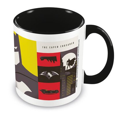 BATMAN WARNER BROS 100 - MUG INTERIEUR COLORE NOIR 41146384.jpg