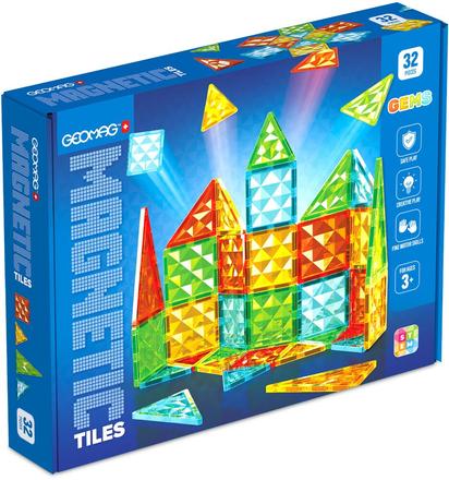GEOMAG - CARREAUX MAGNETIQUES GEMS - 32 PIECES 41202864.jpg