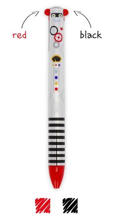 TWO-COLOUR BALLPOINT PEN - CLICKETCLACK - ROBOT 41205788.jpg