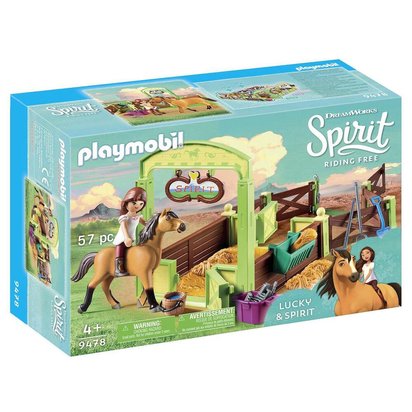 9478 Playmobil Spirit Horse Box "LUCKY & SPIRIT" Spirit équitation libre Adapté pour 