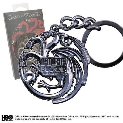 GAME OF THRONES - TARGARYEN PORTE-CLES GRIS ACIER 41105411.jpg
