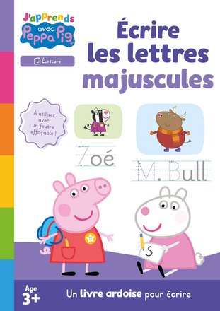 PEPPA PIG - J'APPRENDS AVEC PEPPA - ECRIRE LES LETTRES MAJUSCULES 41139939.jpg