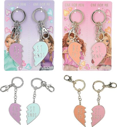 TOPMODEL SET DE PORTE-CLES COEUR BFF 41169634.jpg