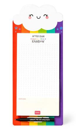 MAGN. NOTEPAD WITH 60 SHEETS - DON'T FORGET - RAINBOW 41206345.jpg