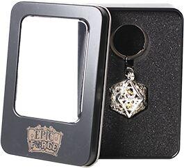 PORTE-CLE D20 AGENTE AVEC LOT DE 7 MINI DES METAL 5MM 41226206.jpg