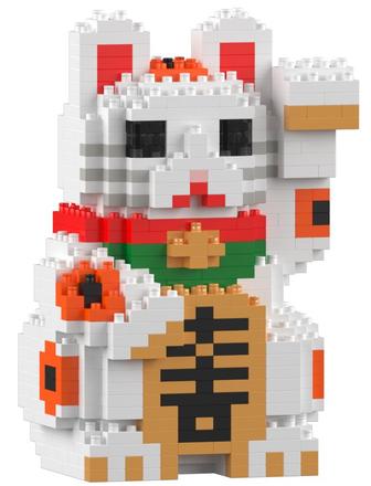 MINI CHAT PORTE-BONHEUR MANEKI NEKO BLANC 41346049.jpg