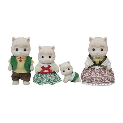 Famille Chat Roux Sylvanian Figurines Joueclub