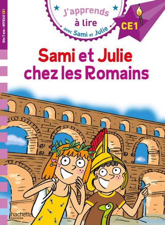LIVRE SAMI ET JULIE CE1 - SAMI ET JULIE CHEZ LES ROMAINS 41140110.jpg