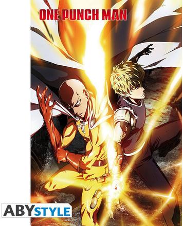 ONE PUNCH MAN POSTER MAXI 91,5X61 SAITAMA & GENOS 41056556.jpg