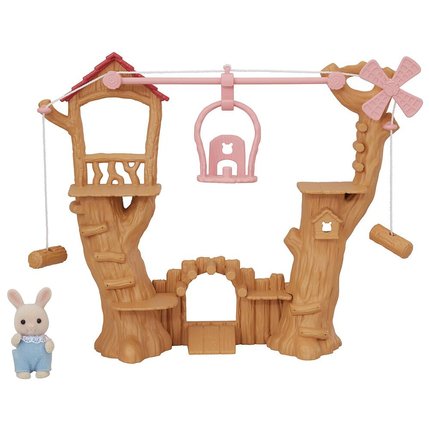 La Tyrolienne Des Bebes Sylvanian Tout Pour Bebe Figurines Joueclub