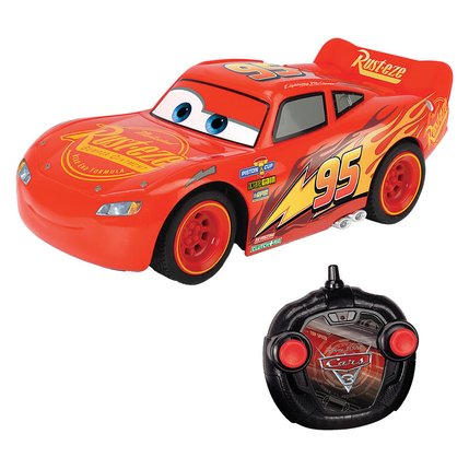 Cars 3 Radiocommande 1 24 Mc Queen Vehicules Garages Joueclub