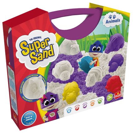 Super sand - malette animals | activites creatives et manuelles | jouéclub