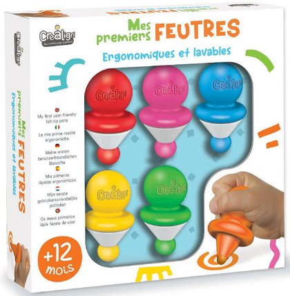 Crea Lign - Mes Premiers Feutres Ergonomiques X5