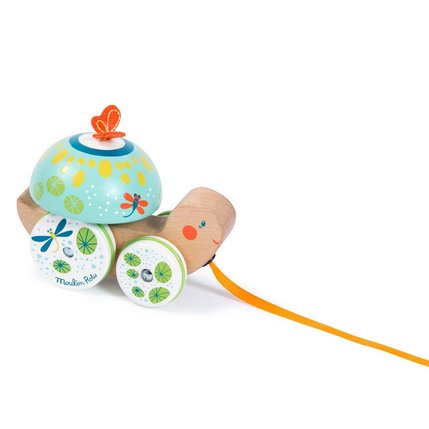 Tortue À tirer dans la jungle | jouets 1er age | ...