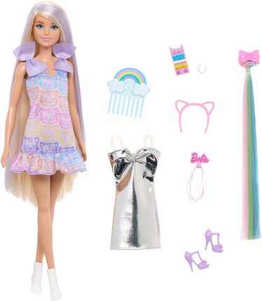 Barbie - poupee chevelure de reve | poupees | jouéclub