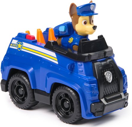 La pat' patrouille - vehicule + figurine chase | vehicules-garages | jouéclub