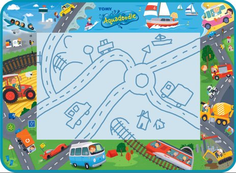 Aquadoodle - Aquadoodle - Mon Tapis Vehicules Pour Enfant