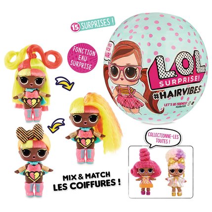 L.o.l. surprise - hairvibes | poupees | jouéclub