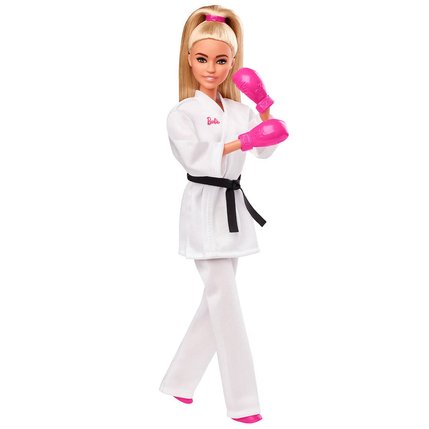 Poupee Barbie Jeux Olympiques Tokyo 2020 Karate Poupees Joueclub