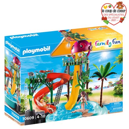 Parc Aquatique Avec Toboggans Jeux De Constructions Maquettes Joueclub