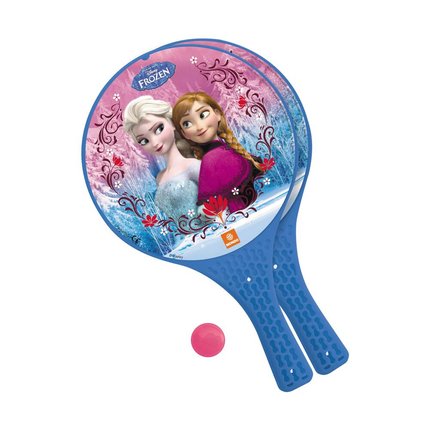Ensemble Raquettes Tennis Plage 2 Raquettes + Balle - Raquette Étanche Trou D'Air Poignée Antidérapante