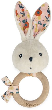 Hochet Lapin Coquelicot - 12 Cm (Kaloo) - Image 1